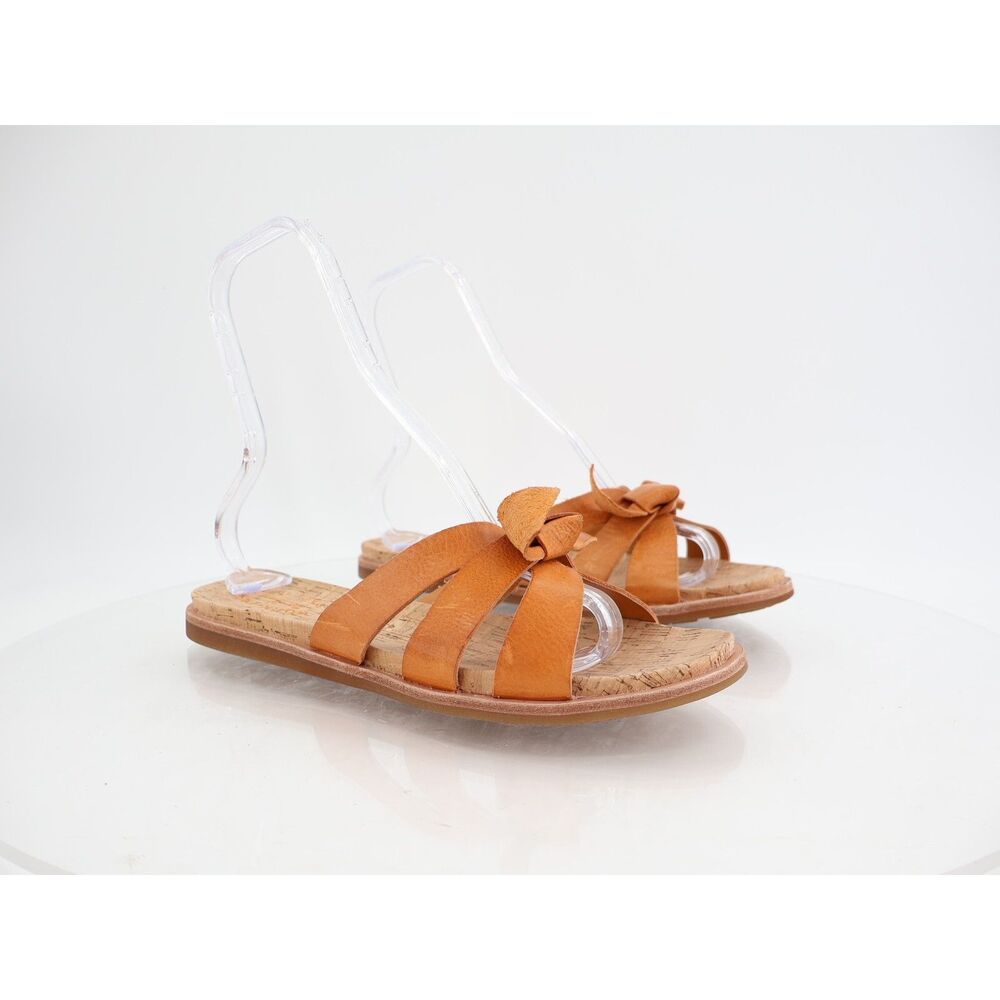 Kork-Ease Orange Flats Stylish Loafers